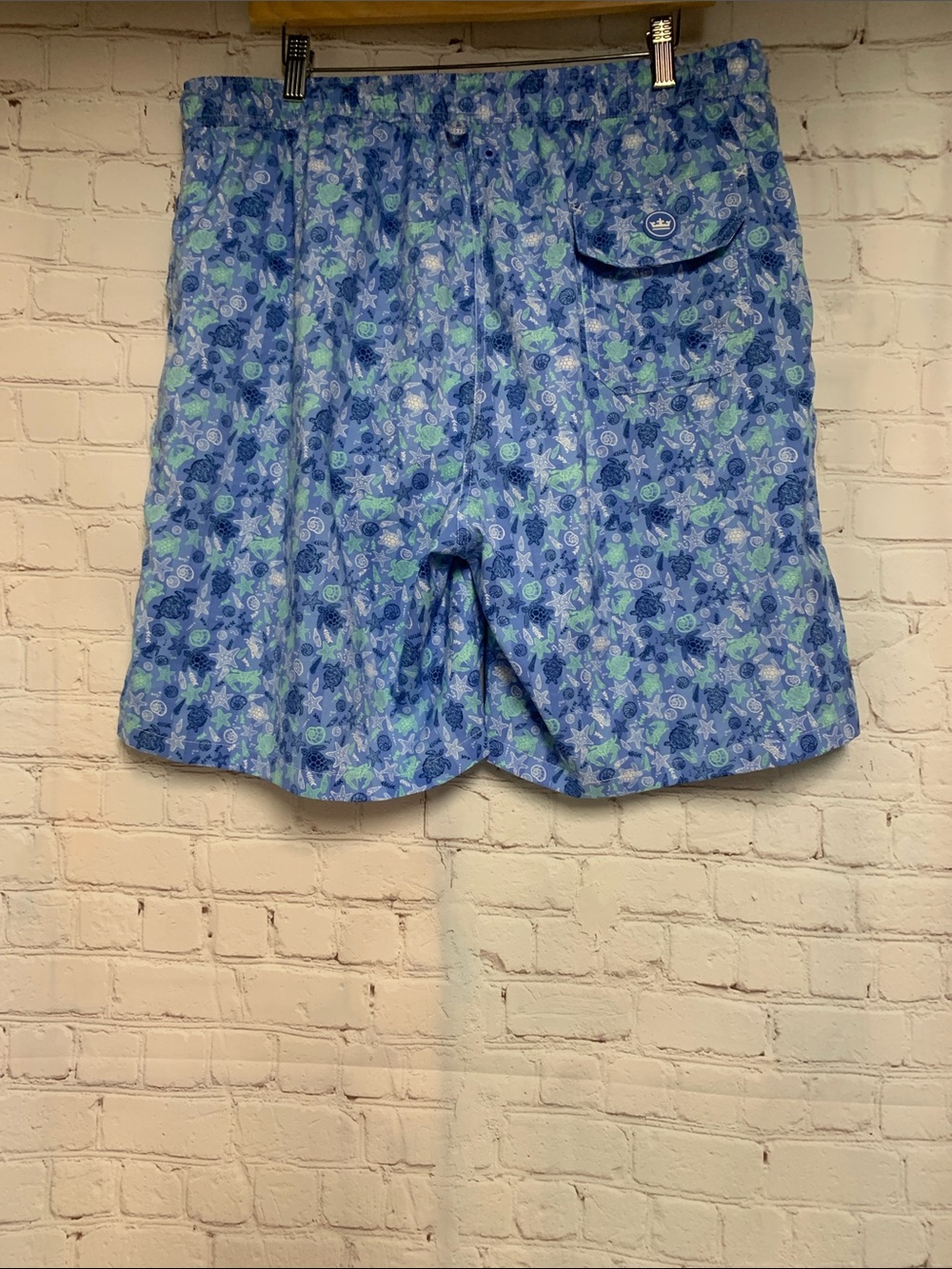 Peter Millar Mint Green Seaside Swim Trunks Size XL - Picture 6 of 6